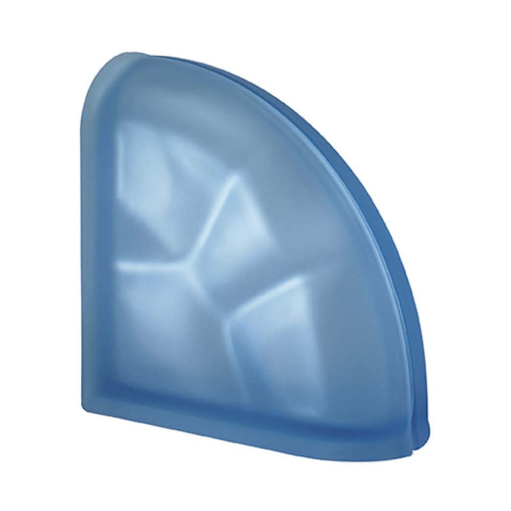 BLUE CURVED TERMINAL WAVY SAHARA TWO SIDES FINISHED