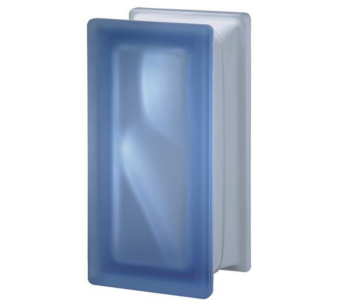BLUE R09 WAVY TWO SIDES SATIN FINISHED